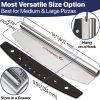 KitchenStar Pizza Cutter Stainless Steel Rocking Blade-3