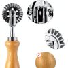 Fusiontec Ravioli Cutter Wood Handle Aluminum Frame Pasta-2