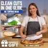 KitchenStar Pizza Cutter Stainless Steel Rocking Blade-1