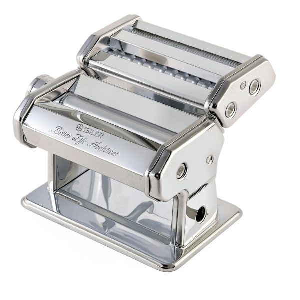 ISILER Manual Pasta Maker Stainless Steel Adjustable-7