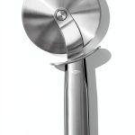 OXO Pizza Cutter Stainless Steel Wheel Safe Thumb Guard-0