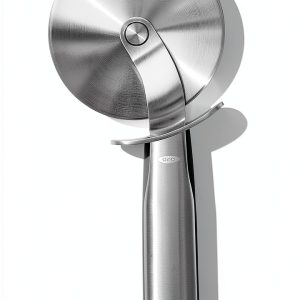 OXO Pizza Cutter Stainless Steel Wheel Safe Thumb Guard-0