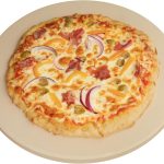 KitchenSupply Pizza Stone Stone Color 16 Inch Baking Pan-0