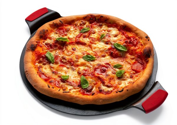Lodge Cast Iron Pizza Pan Round Black 15 Inch-4