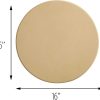 KitchenSupply Pizza Stone Stone Color 16 Inch Baking Pan-4