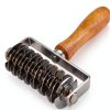 AMPSEVEN Pizza Cutter Stainless Steel Lattice Roller Baker-1