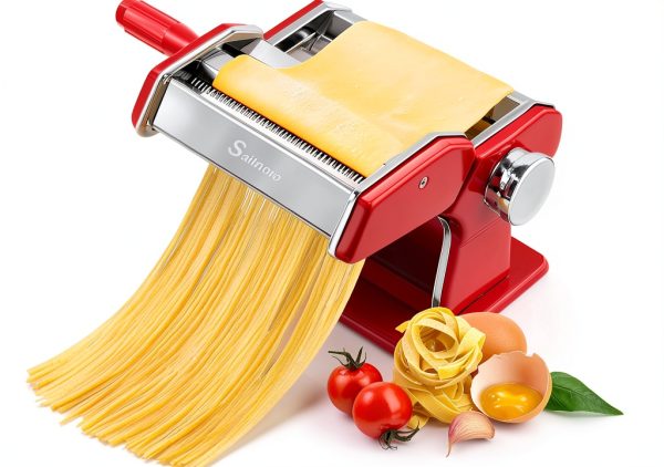 Sailnovo Manual Pasta Maker Aluminum Rust Resistant Kitchen-0