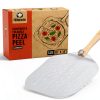 Chef Pomodoro Aluminum Pizza Peel Foldable Handle Oven Safe-0