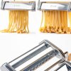 ISILER Manual Pasta Maker Stainless Steel Adjustable-4