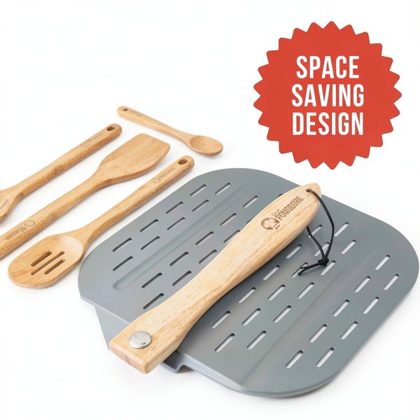 Chef Pomodoro Aluminum Pizza Peel Foldable Handle Oven Safe-5