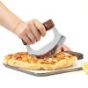 Coowolf ULU Knife Stainless Steel Walnut Handle Kitchen Tool-3