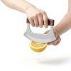 Coowolf ULU Knife Stainless Steel Walnut Handle Kitchen Tool-2