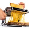 Nuvantee Manual Pasta Maker Stainless Steel 7 Settings-4