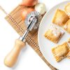 Fusiontec Ravioli Cutter Wood Handle Aluminum Frame Pasta-4