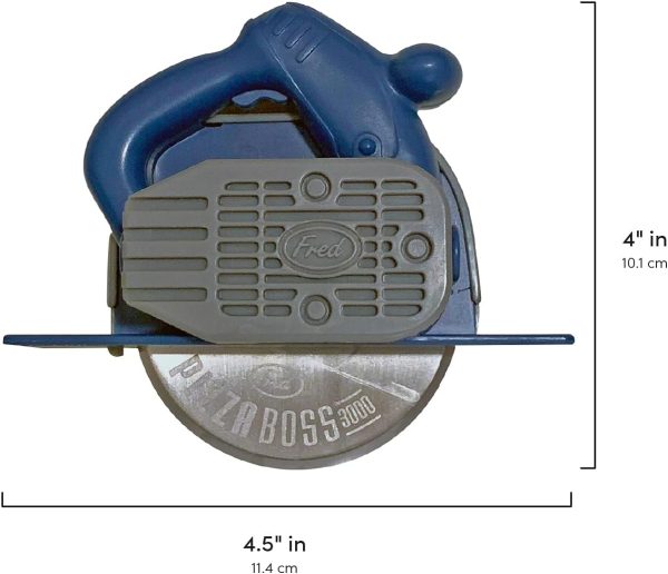 Genuine Fred Pizza Cutter Stainless Steel Blade Circular Saw-3