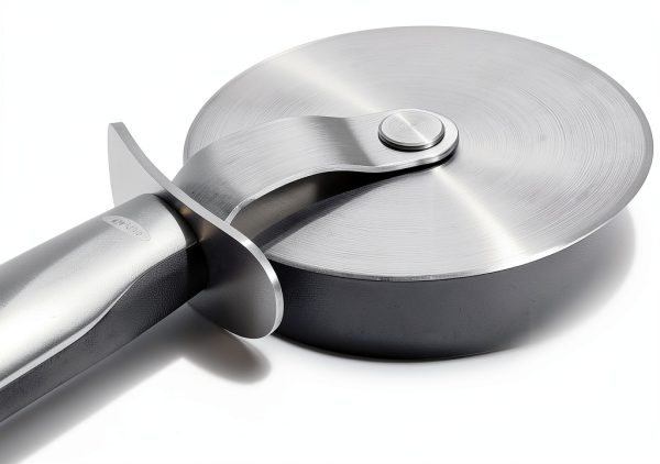 OXO Pizza Cutter Stainless Steel Wheel Safe Thumb Guard-2