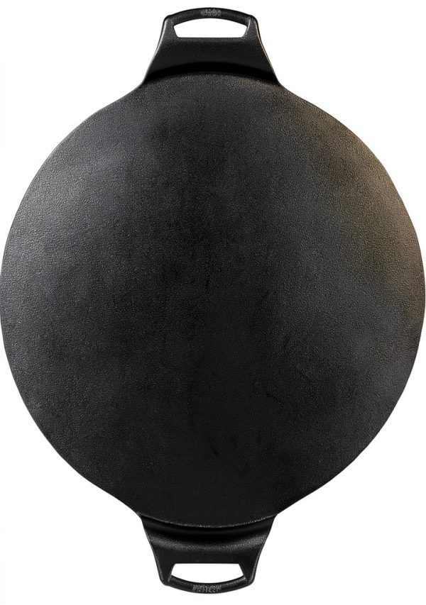 Lodge Cast Iron Pizza Pan Round Black 15 Inch-1