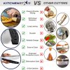 KitchenStar Pizza Cutter Stainless Steel Rocking Blade-5