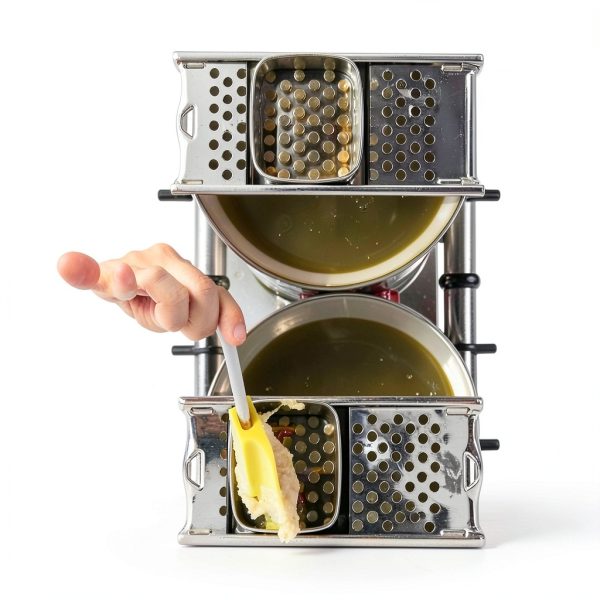 KEISSCO Spaetzle Maker Manual Stainless Steel German Noodle-3