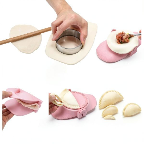 MUMSUNG Dumpling Maker Stainless Steel BPA Free Easy Use-6