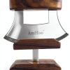 AmHoo Pizza Cutter Stainless Steel Blade Wood Handle Kitchen-2