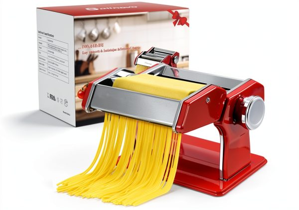 Sailnovo Manual Pasta Maker Aluminum Rust Resistant Kitchen-8