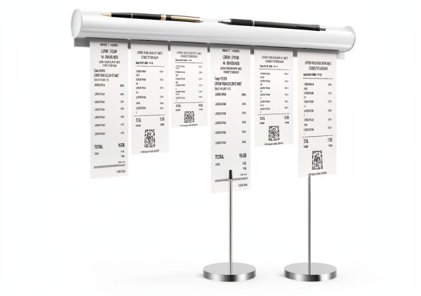 Henoyso 16 Inch Aluminum Slide Check Rack with Pen Slot-0