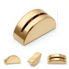 Gold Table Number Holders Vicenpal Acrylic Semicircular Set 20 pcs-2