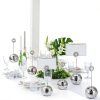 60 Pcs Disco Ball Table Number Holders, Silver Place Card Holders with Swirl Wire, Name Cards Photo Stand, Disco Ball Centerpiece Decor for Display Menu Wedding Party Birthday (2 Inch)-5