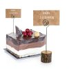 Wood Place Card Holders 20pcs Rustic Stands + 30 Kraft Cards –-4