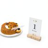 12Pcs 3.15Inch/8cm Wood Place Card Holders, Card Stand Table Number Holders Picture Holder for Wedding Party Events Display-3