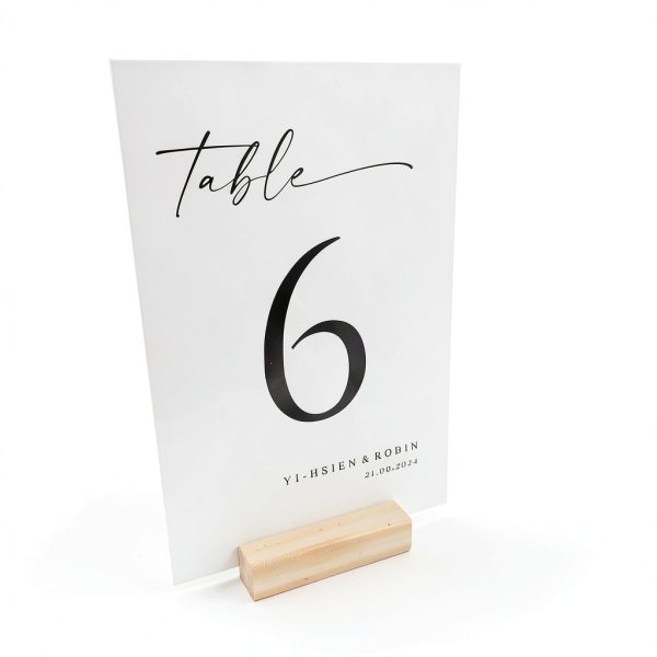 12Pcs 3.15Inch/8cm Wood Place Card Holders, Card Stand Table Number Holders Picture Holder for Wedding Party Events Display-4