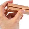 12Pcs 3.15Inch/8cm Wood Place Card Holders, Card Stand Table Number Holders Picture Holder for Wedding Party Events Display-2