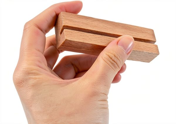 12Pcs 3.15Inch/8cm Wood Place Card Holders, Card Stand Table Number Holders Picture Holder for Wedding Party Events Display-2