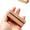 12Pcs 3.15Inch/8cm Wood Place Card Holders, Card Stand Table Number Holders Picture Holder for Wedding Party Events Display-1