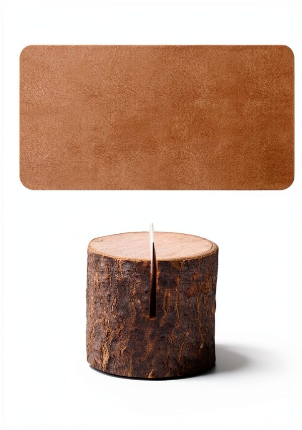 Wood Place Card Holders Toncoo Rustic Table Number Holders with Kraft-1