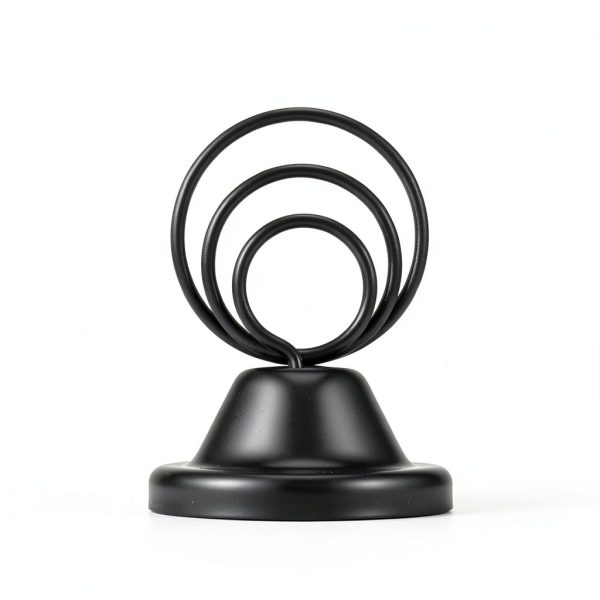 Table Number Holders 20pcs Black Metal Place Card Stands by Xozeooeu-1