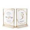 Gold Picture Frames Double-Sided 6-Pack 5x7 Acrylic Holders – Gold-4