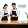 24-inch Aluminum Sliding Menu Clip Rails – Cjgyz 2‑Piece Set with Pins-1