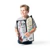 Restaurant Menu Covers Holders JK PREMIUMS PU 2‑View 4.25×11 Black-3