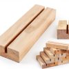 15Pcs Wood Table Number Stands, Wood Place Card Holders, Picture Holder Acrylic Sign Holders for Wedding, Ceremony, Birthday, Party, Home Decoration, Events-1