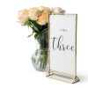 Gold Picture Frames Double-Sided 6-Pack 5x7 Acrylic Holders – Gold-5
