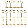 cyrico 40 Pcs Table Number Place Card Holder, 3.3 Inch Picture Holders for Tables Name Cards Photo Menu Memo Clips Sign, Ideal Table Number Stands for Wedding, Birthday Anniversary Party, Restaurant-0