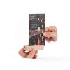 8 Pieces Wood Place Card Holders Table Number Holders Rustic Number Stands for Wedding Party Table Decoration-6