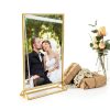 Gold Picture Frames Double-Sided 6-Pack 5x7 Acrylic Holders – Gold-1