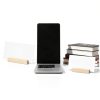 Wood PlaceCard Holders by Psiriol – Sturdy Hand‑Polished Set of 6-3